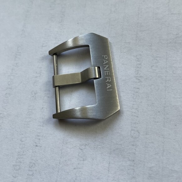 COPY - Panerai 22 MM Pre V Brushed Stainless Steel Buckle (22MM) - Picture 1 of 3